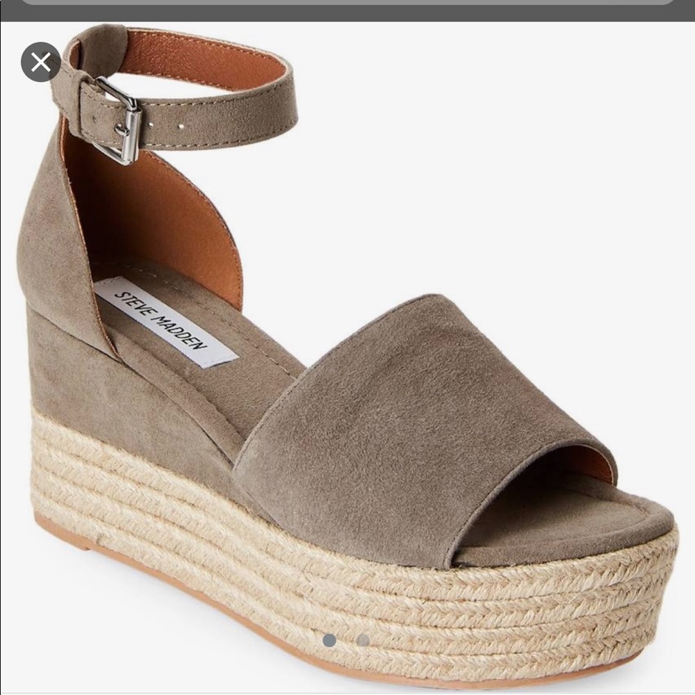 STEVE MADDEN Women’s Apollo Espadrille Wedge